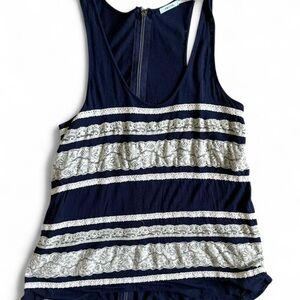 Frilly Coquette Lace Babydoll Tank Top Kimchi Blue Urban Outfitters Size Medium
